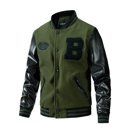 Blouson de baseball stylé tendance femme