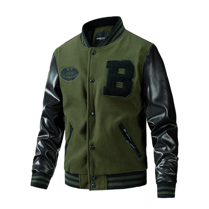 Blouson de baseball stylé tendance femme