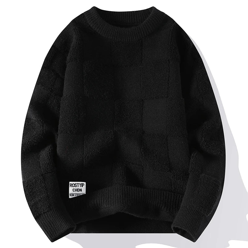 Pull en maille tendance pour hommes stylés