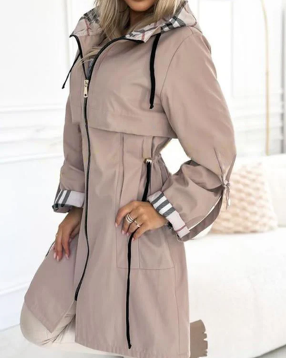 Stylischer Damen Trenchcoat Lässig - IdealeKleiden