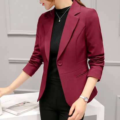 Blazer élégant pour femme modèle à un bouton