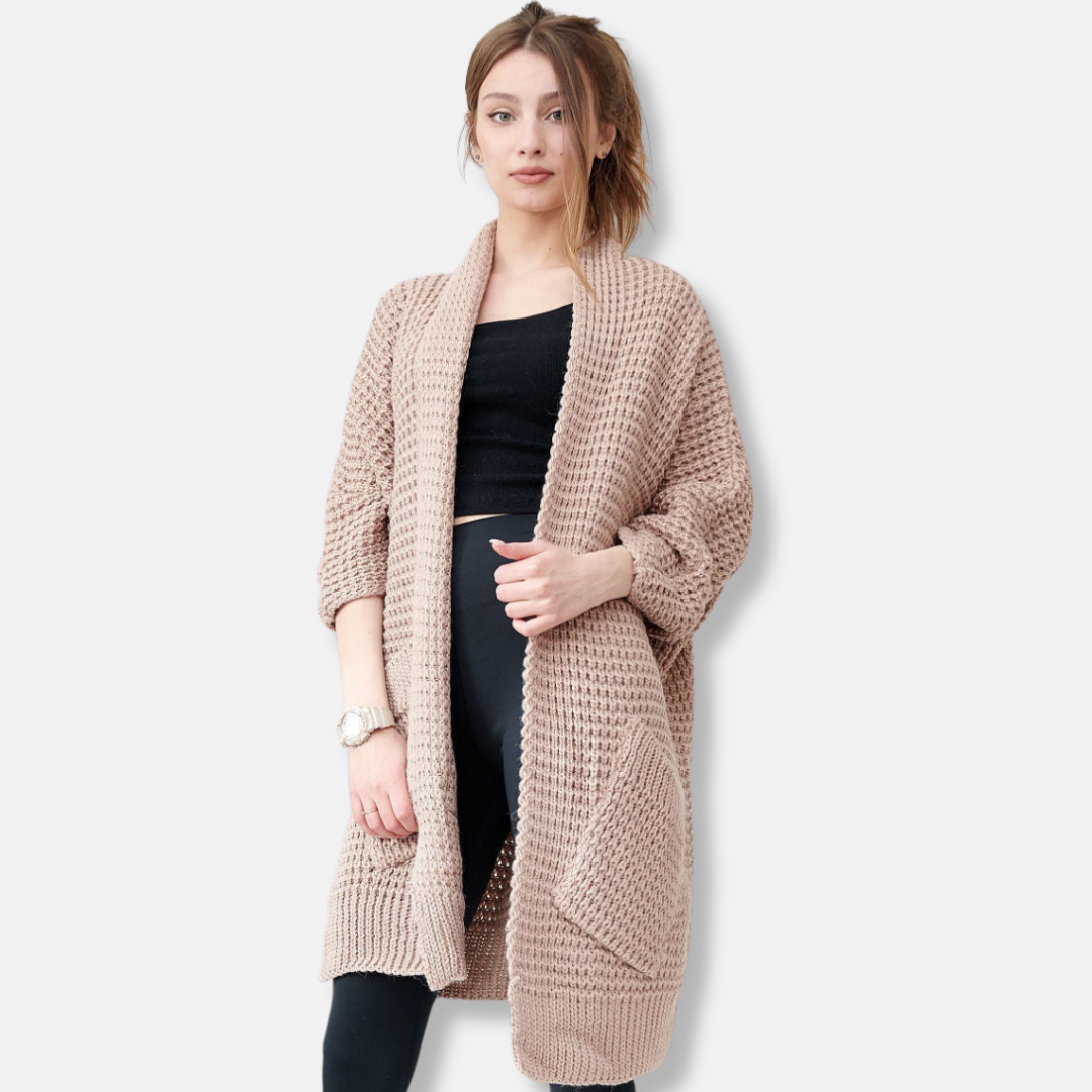 Grand cardigan Oversize Ouvert sur le devant