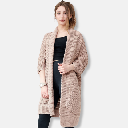 Grand cardigan Oversize Ouvert sur le devant