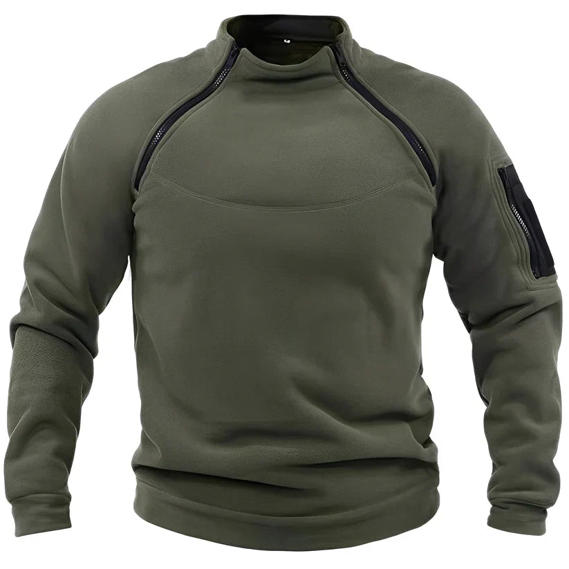 Pull en polaire tactique homme outdoor