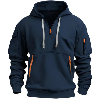 Sweat à capuche pour homme, style moderne et confortable
