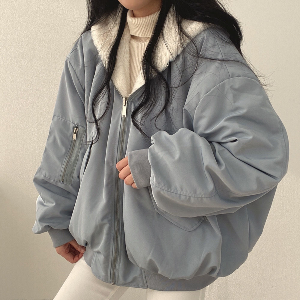 Praktischer Damen Winterparka mit Kapuze - IdealeKleiden
