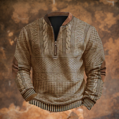 Veste d'hiver homme classique doublée fourrure noire