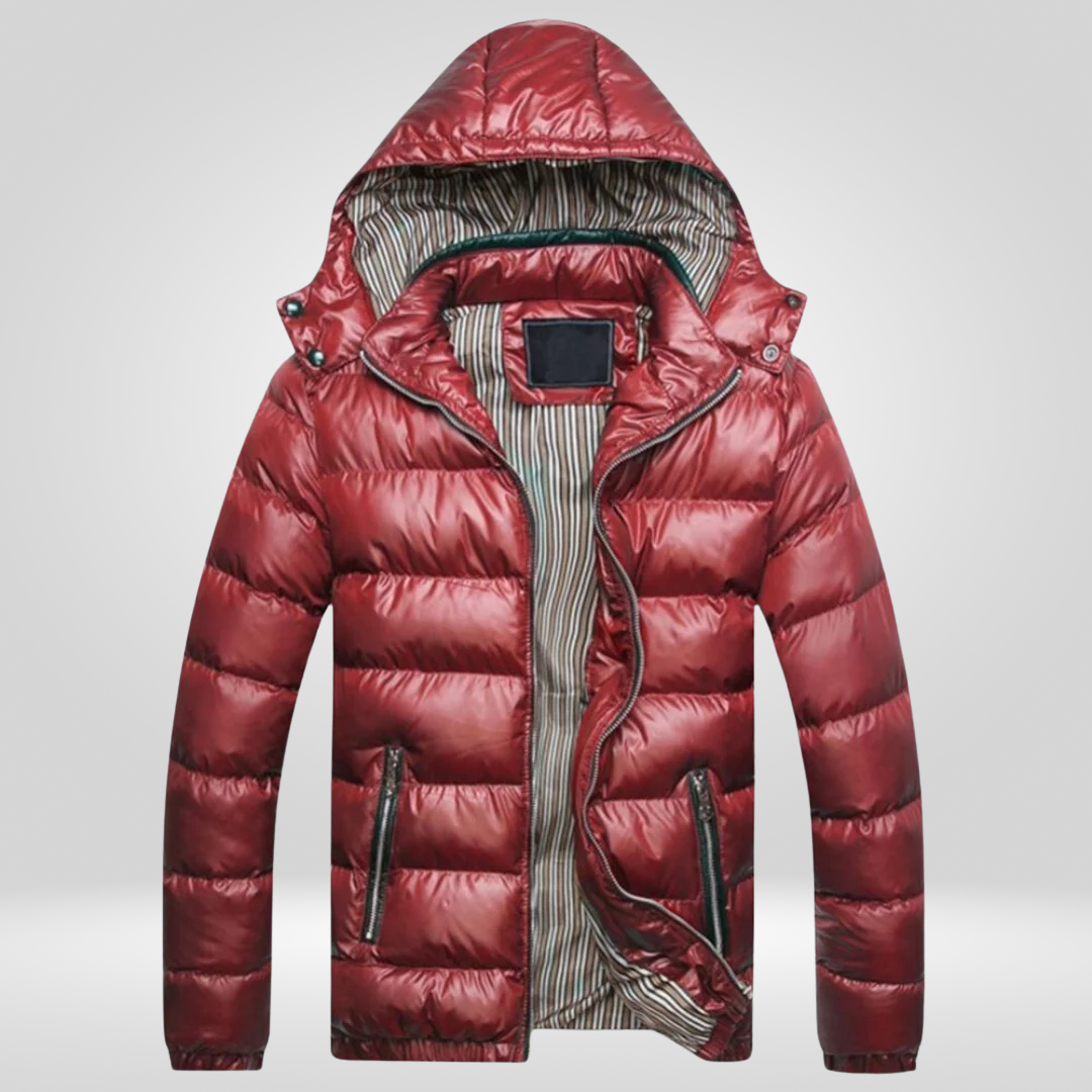 Manteau d'hiver homme chaud et isolant