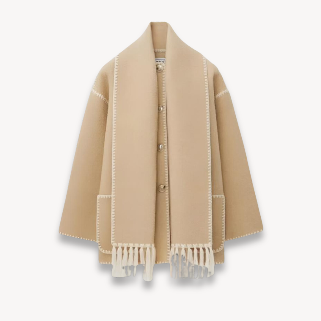 Manteau cape grandes tailles femme