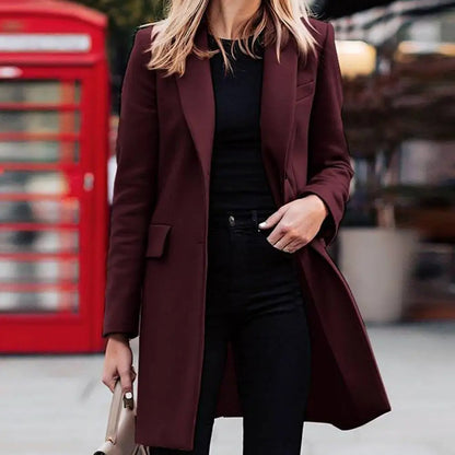 Trench-coat chic bohème pour femme – Hiver