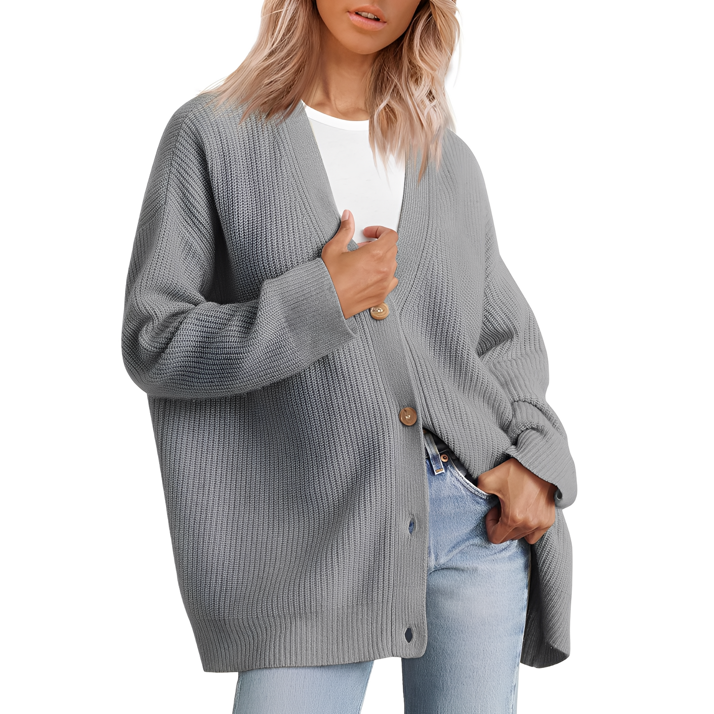 Cardigan ample et confortable pour femme