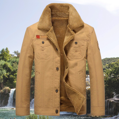 Herren Winterjacke Lucas Warm Isoliert - IdealeKleiden