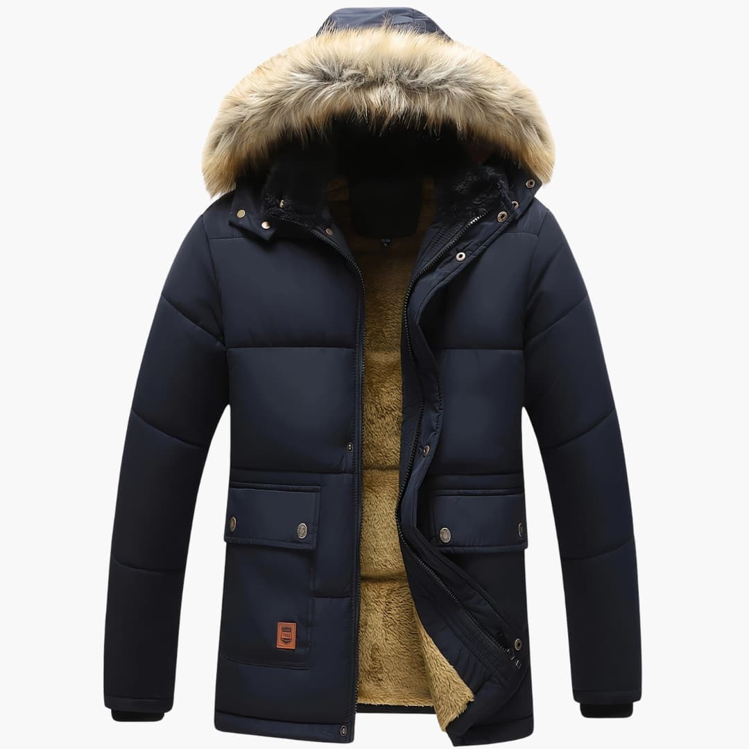 Veste polaire zippée confortable pour homme
