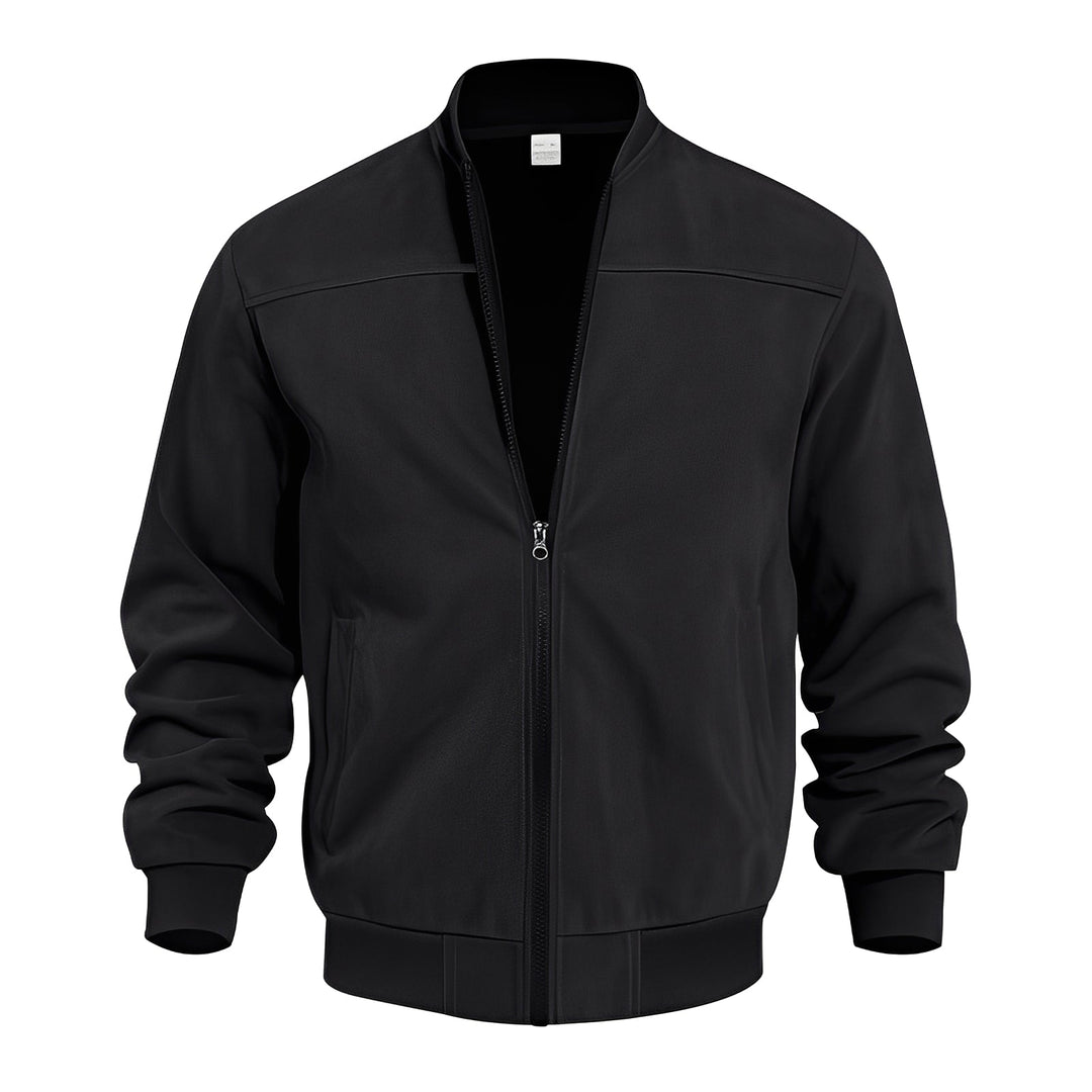 Blouson en cuir homme élégant en daim