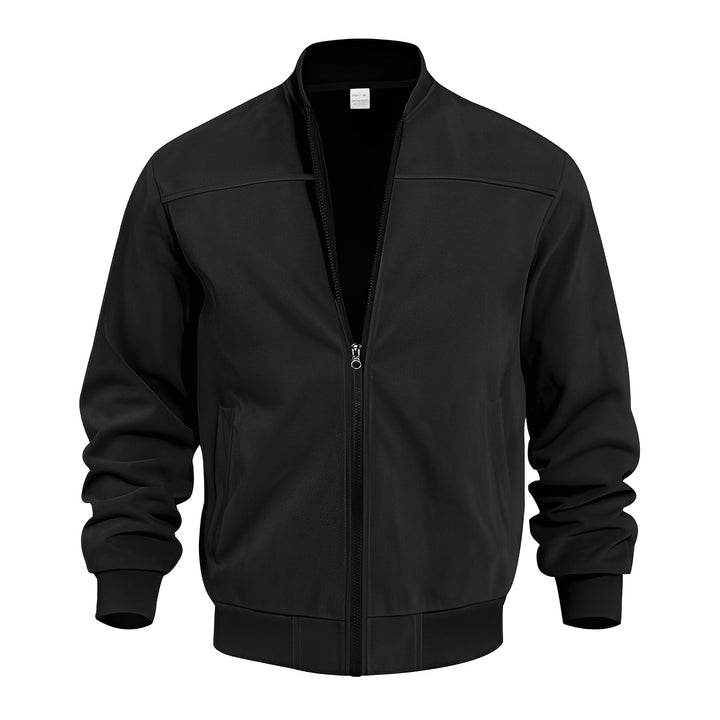 Blouson en cuir homme élégant en daim