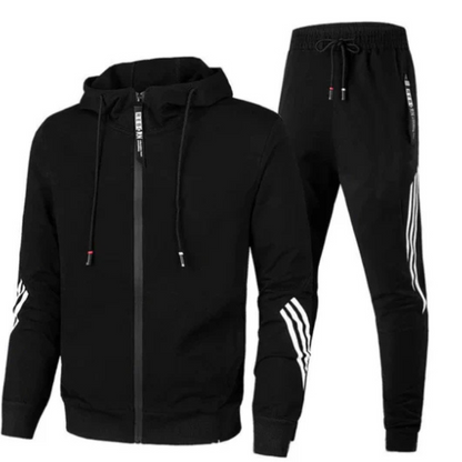Ensemble sweat à capuche et pantalon de survêtement pour homme style moderne