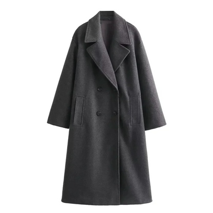 Manteau d'hiver élégant Écharpe femme