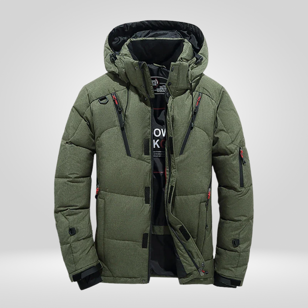 Veste d'extérieur pour homme, imperméable, coupe-vent et isolée