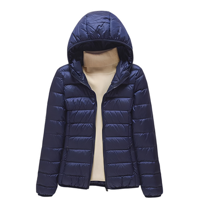 Doudoune femme élégante coupe slim