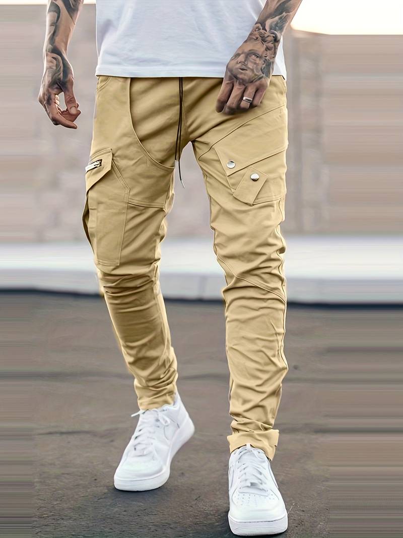 Sable - Pantalon Cargo Homme Confortable Décontracté