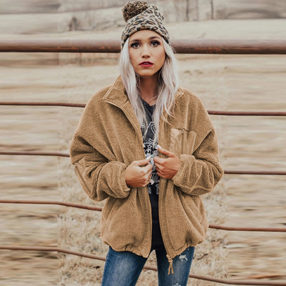 Veste Confortable pour Femme Chaude et Élégante