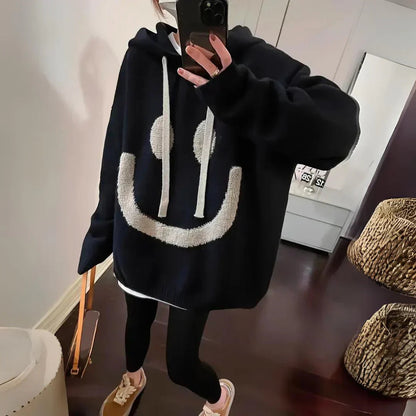 Sweat à capuche oversize style moderne