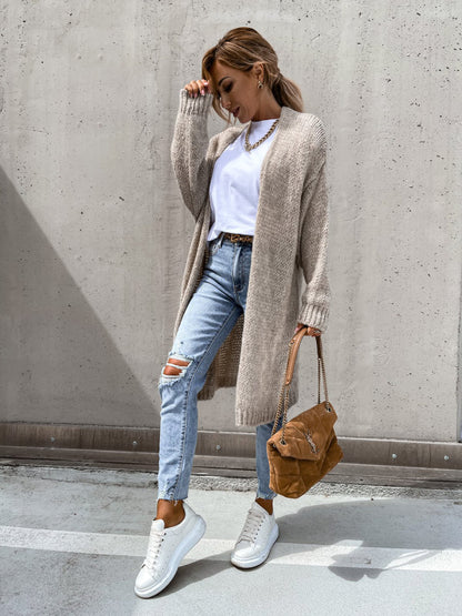 Herbst Strickjacke Damen Warm - IdealeKleiden