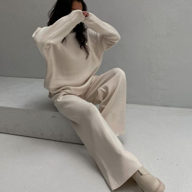 Ensemble Mode Hiver : Pull et Pantalon Chauds