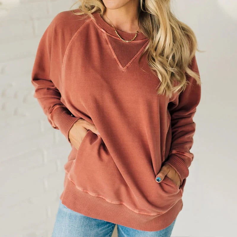 Pull tendance avec poches