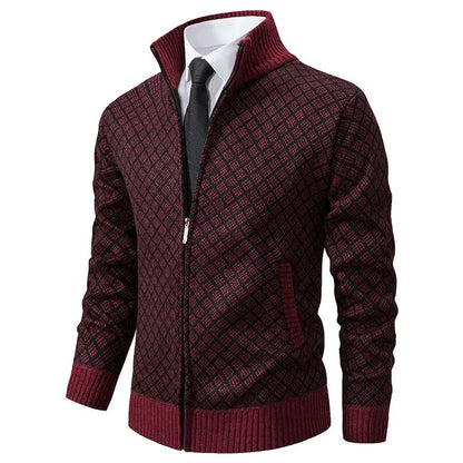 Veste mi-saison pour homme en coton, chaude et confortable