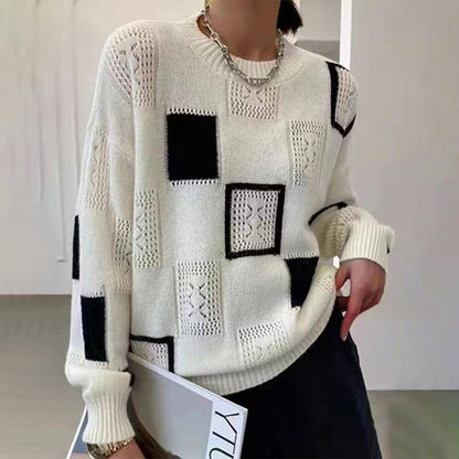 Pull en tricot femme Hiver Chaud Élégant