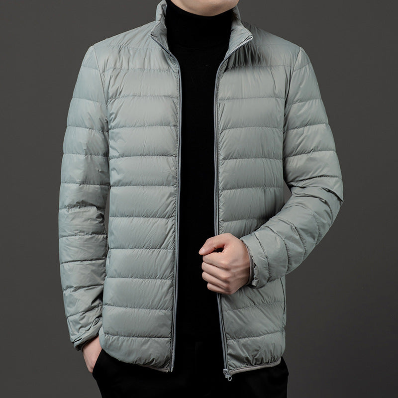 Doudoune légère zippée pour homme