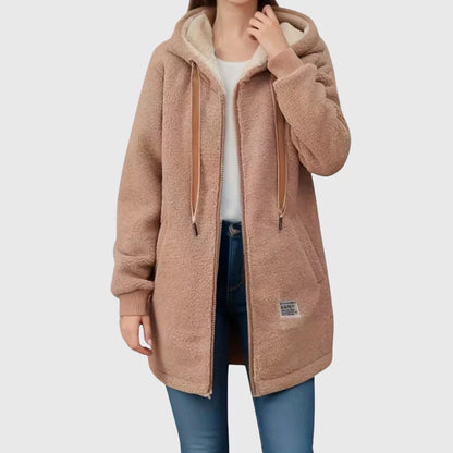Veste polaire femme chaude élégante hiver