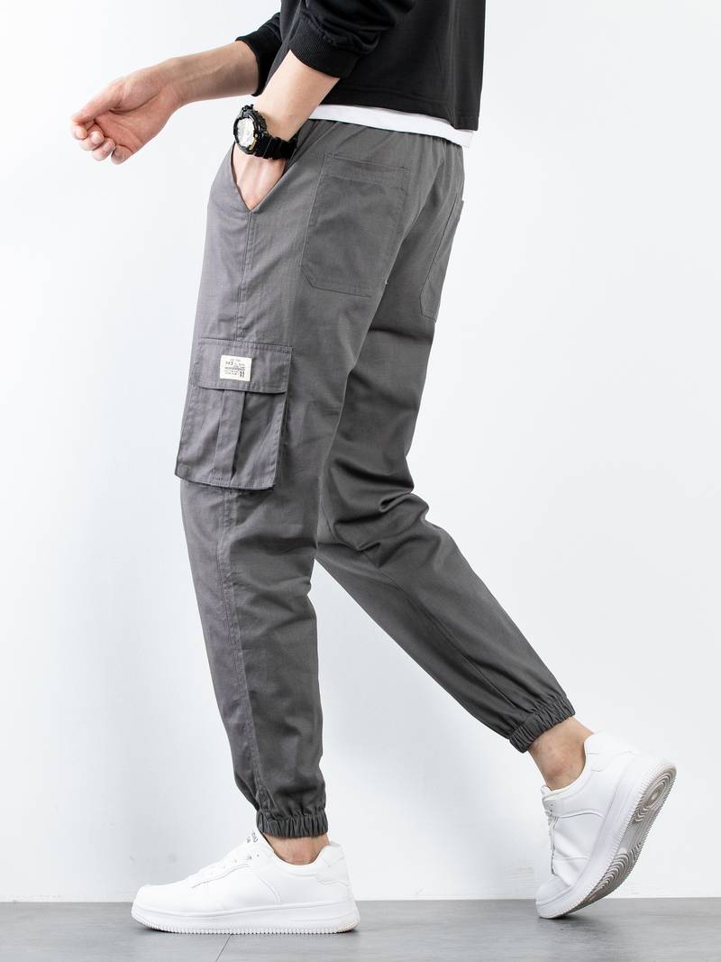 Pantalon Cargo Homme Confortable Multi-poches