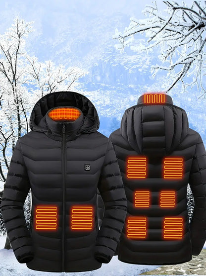 Heiße Thermojacke Damen Winterjacke - IdealeKleiden