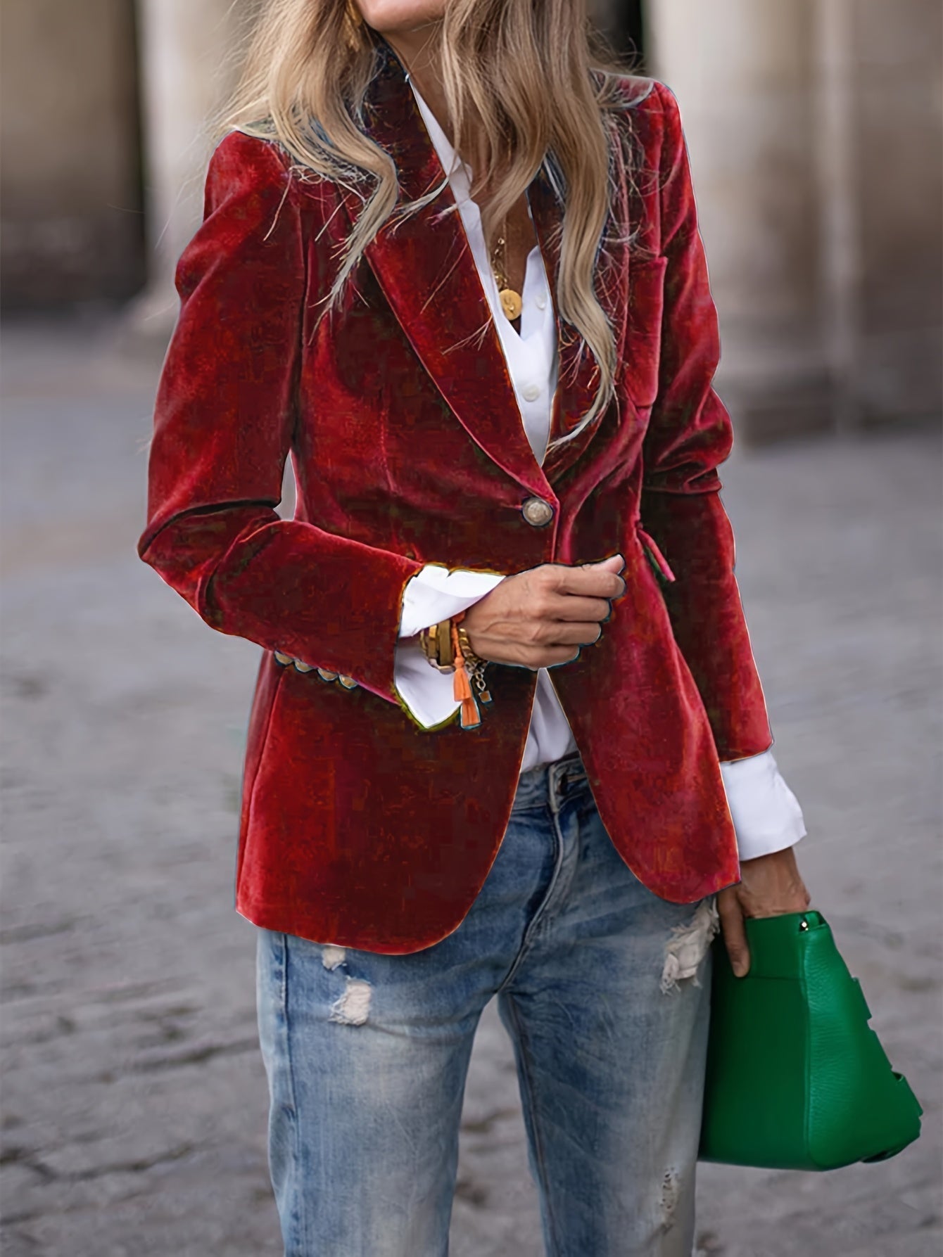 Blazer élégant pour femme Design classique