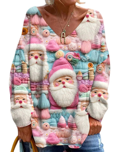 Weihnachtskleid Bunt Festlich - IdealeKleiden