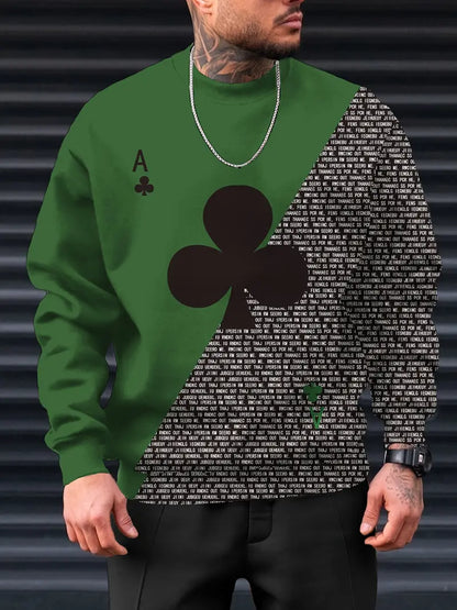 Herren Pullover Langarm Kaschmir Look - IdealeKleiden