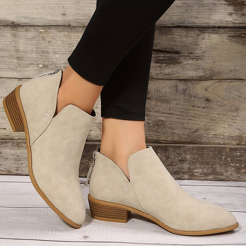 Élégantes bottes courtes pour femme