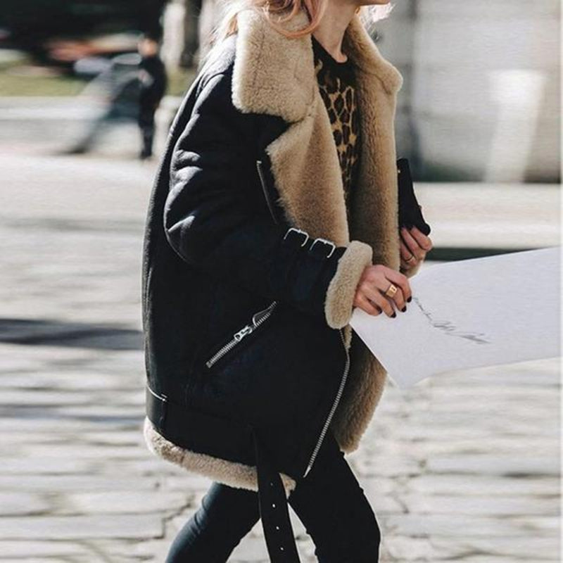 Veste d'hiver femme chaude et confortable