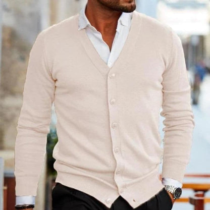 Cardigan en maille douce col V femme