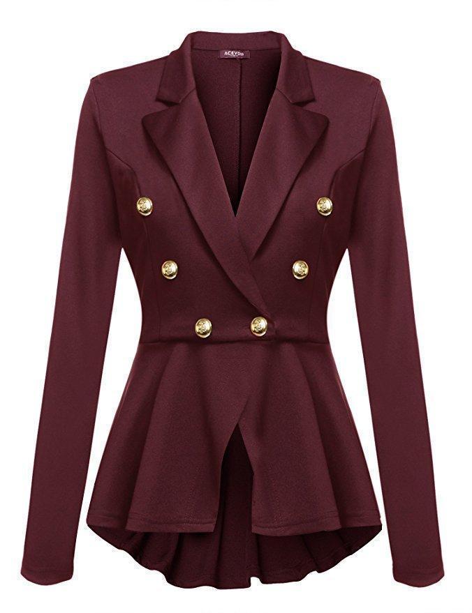 Blazer élégant pour femme avec revers classique