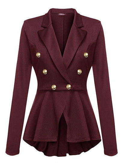Blazer élégant pour femme avec revers classique
