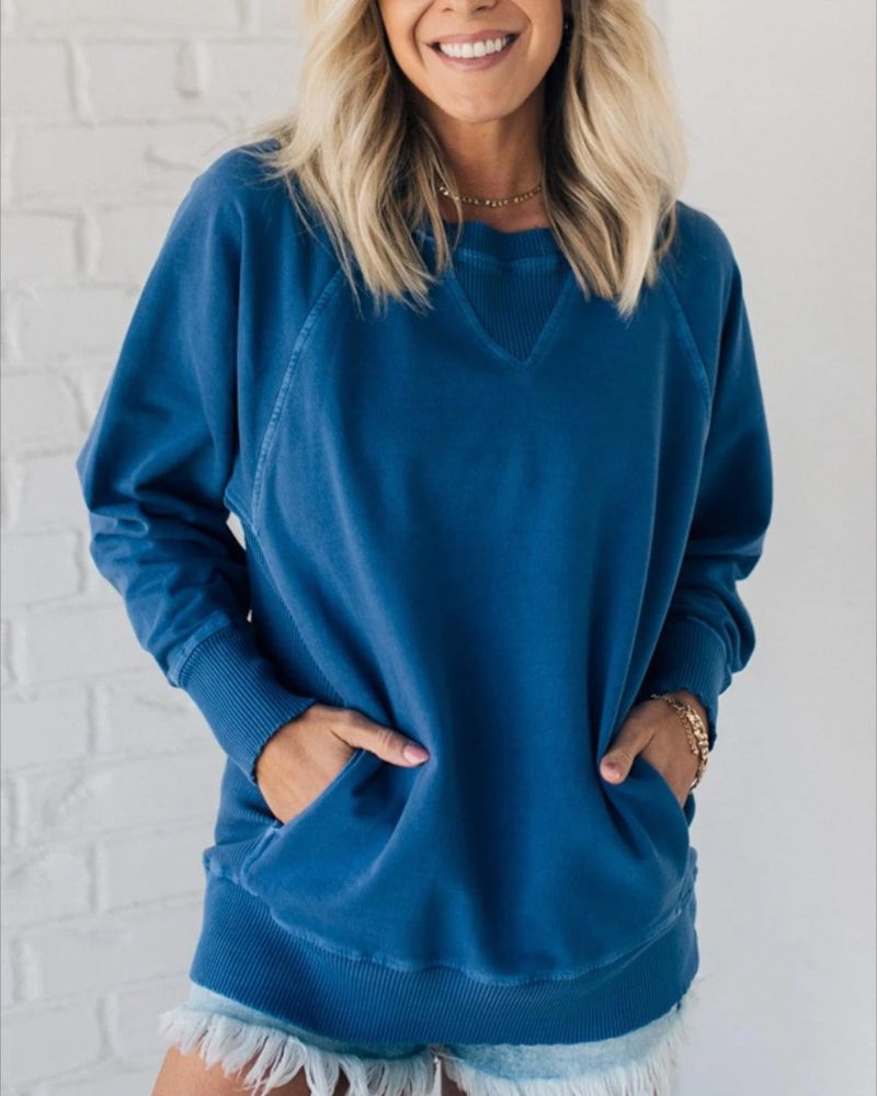 Pull en maille élégant avec poches