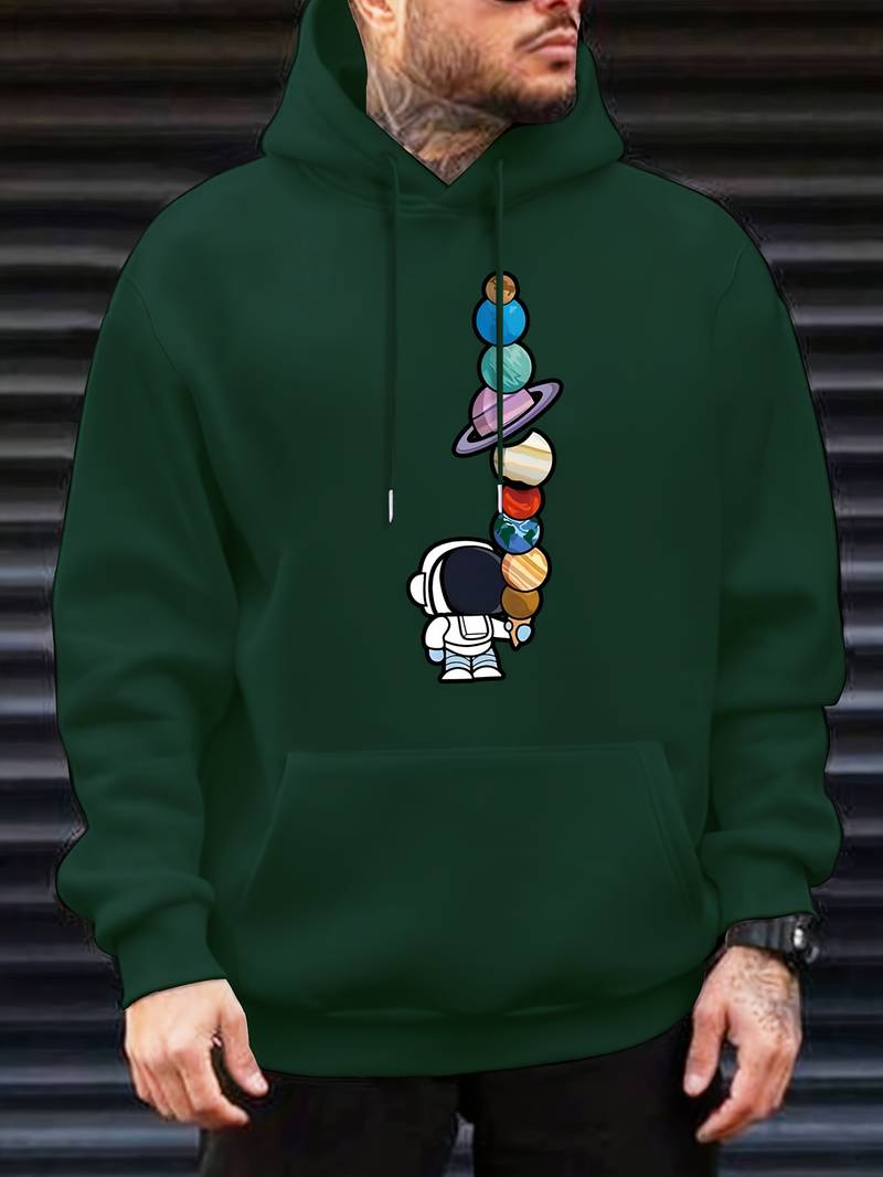 Sweat à capuche Astronaute Homme Modern Galactic