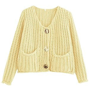 Cardigan élégant pour femme avec boutons et poches