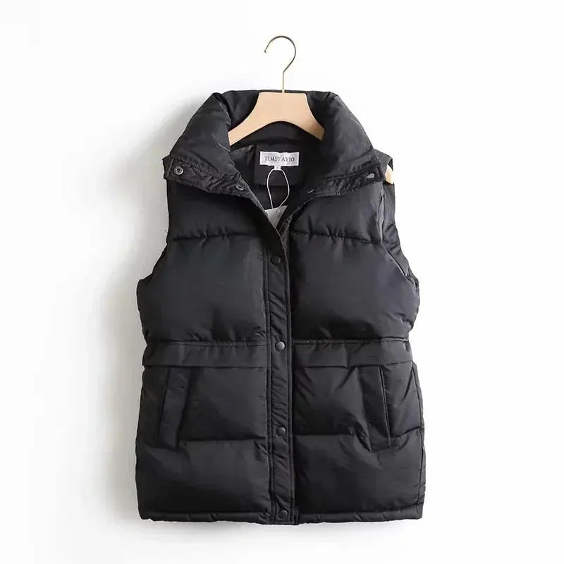 Gilet rembourré doux pour femme