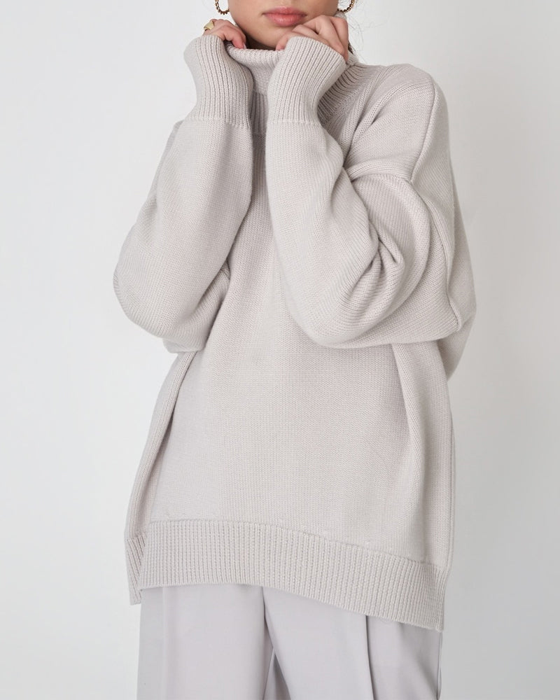 Pulls amples en coton pour femme au design élégant