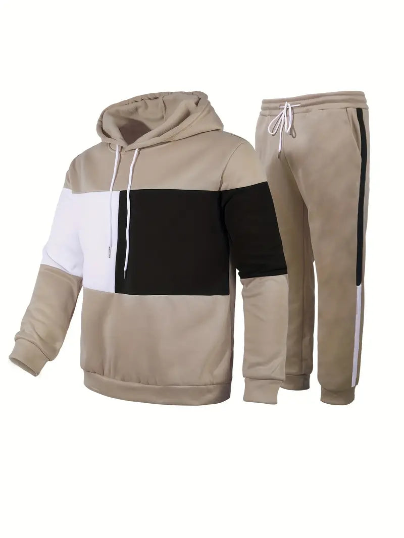 Ensemble sweat à capuche chaud et douillet pour homme
