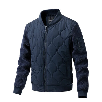 Robe d'hiver chaude avec fermeture éclair